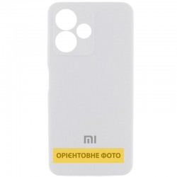 Чохол Silicone Cover Lakshmi Full Camera (AA) with logo для Xiaomi Redmi Note 12 Pro 4G  Білий / White - 00000078192_5