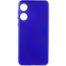 Чохол Silicone Cover Lakshmi Full Camera (A) для Oppo A38 / A18  Синій / Iris - 00000068995_14
