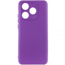 Чохол Silicone Cover Lakshmi Full Camera (A) для TECNO Spark 10  Фіолетовий / Purple - 00000066926_11