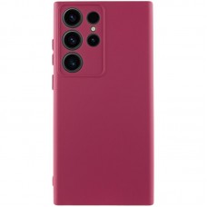 Чохол Silicone Cover Ummi Lakshmi Full Camera (AA) для Samsung Galaxy S26 Ultra  Бордовий / Marsala - 00000082962_2