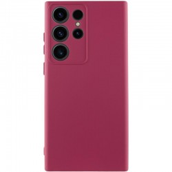 Чохол Silicone Cover Ummi Lakshmi Full Camera (AA) для Samsung Galaxy S26 Ultra  Бордовий / Marsala - 00000082962_2