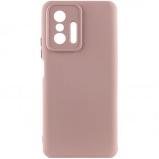Чохол Silicone Cover Ummi Lakshmi Full Camera (AA) для Xiaomi 11T / 11T Pro  Рожевий / Pink Sand - 00000081097_4