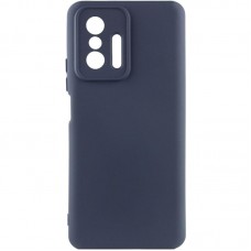 Чохол Silicone Cover Ummi Lakshmi Full Camera (AA) для Xiaomi 11T / 11T Pro  Синій / Midnight Blue - 00000081097_5