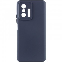 Чохол Silicone Cover Ummi Lakshmi Full Camera (AA) для Xiaomi 11T / 11T Pro  Синій / Midnight Blue - 00000081097_5