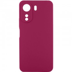 Чохол Silicone Cover Ummi Lakshmi Full Camera (AA) для Xiaomi Redmi 13C  Бордовий / Marsala - 00000083605_2