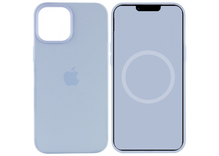 Чохол Silicone case (AAA) with Magsafe and Animation для Apple iPhone 12 Pro Max (6.7