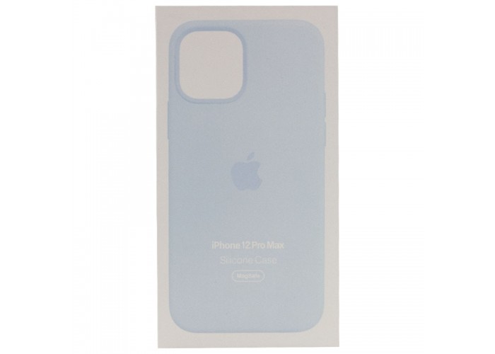 Чохол Silicone case (AAA) with Magsafe and Animation для Apple iPhone 12 Pro Max (6.7