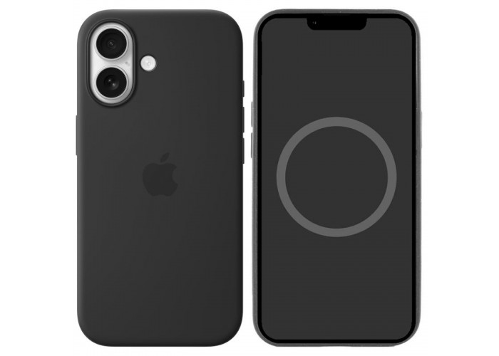 Чохол Silicone case (AAA) with Magsafe and Animation для Apple iPhone 17 (6.3