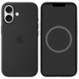 Чохол Silicone case (AAA) with Magsafe and Animation для Apple iPhone 17 (6.3