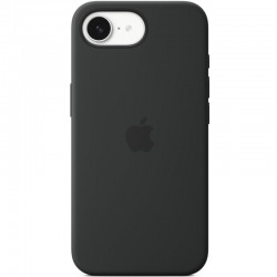 Чохол Silicone case (AAA) with Magsafe для Apple iPhone 16e (6.1")  Black - 00000078915_5