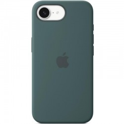 Чохол Silicone case (AAA) with Magsafe для Apple iPhone 16e (6.1")  Lake Green - 00000078915_1