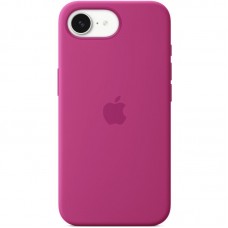 Чохол Silicone case (AAA) with Magsafe для Apple iPhone 16e (6.1")  Fuchsia - 00000078915_2