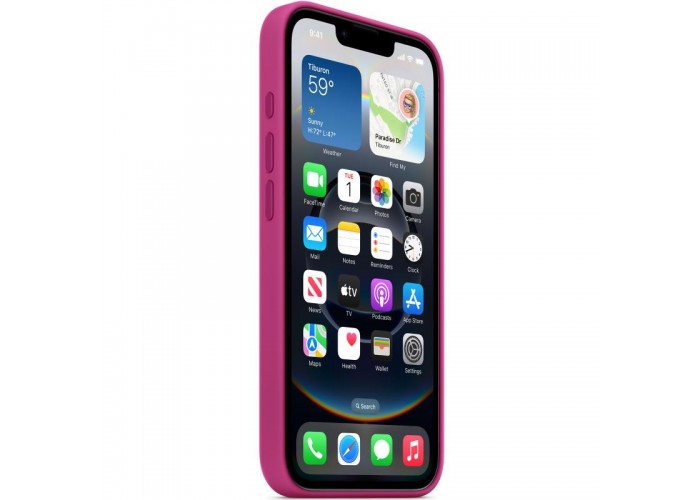 Чохол Silicone case (AAA) with Magsafe для Apple iPhone 16e (6.1