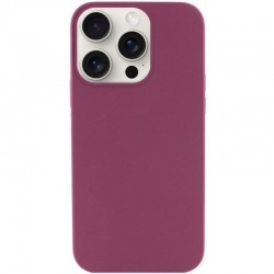 Чохол Silicone Case (AA) NO LOGO with MagSafe для Apple iPhone 14 Pro Max (6.7")  Бордовий / Plum - 00000080676_3