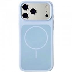 Чохол Silk Duo Color (AA) NO LOGO with Magnetic Fit для Apple iPhone 17 Pro Max (6.9")  Sky Blue - 00000087305_13