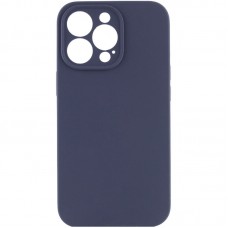 Чохол Silk Full Camera (AA) NO LOGO with Magnetic Fit для Apple iPhone 15 Pro (6.1")  Темно-синій / Midnight blue - 00000088897_4