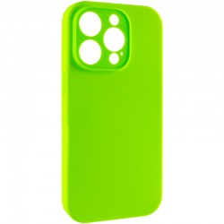 Чохол Silk Full Camera Protective (AA) NO LOGO для Apple iPhone 14 Pro (6.1")  Кислотно-зелений / Acid Green - 00000070231_40
