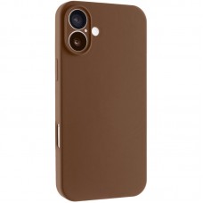 Чохол Silk Full Camera Protective (AA) NO LOGO для Apple iPhone 16 (6.1")  Коричневий / Brown - 00000074950_36