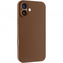 Чохол Silk Full Camera Protective (AA) NO LOGO для Apple iPhone 16 (6.1")  Коричневий / Brown - 00000074950_36