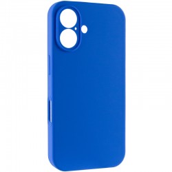 Чохол Silk Full Camera Protective (AA) NO LOGO для Apple iPhone 16 (6.1")  Синій / Capri Blue - 00000074950_25