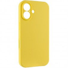 Чохол Silicone Case Full Camera Protective (AA) NO LOGO для Apple iPhone 16 (6.1")  Жовтий / Yellow - 00000074950_7