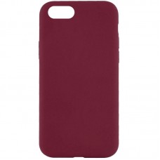 Чохол Silicone Case Full Protective (AA) NO LOGO для Apple iPhone 6/6s (4.7")  Бордовий / Plum - 00000072378_31
