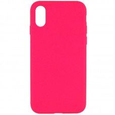 Чохол Silk Full Protective (AA) NO LOGO для Apple iPhone XR (6.1")  Рожевий / Barbie pink - 00000072441_24