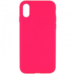 Чохол Silk Full Protective (AA) NO LOGO для Apple iPhone XR (6.1")  Рожевий / Barbie pink - 00000072441_24