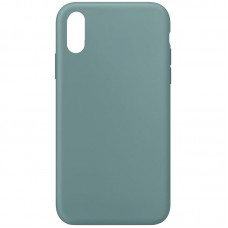Чохол Silicone Case Full Protective (AA) NO LOGO для Apple iPhone XS Max (6.5")  Зелений / Cactus - 00000072443_42