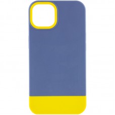 Чохол TPU+PC Bichromatic для Apple iPhone 12 Pro Max (6.7")  Blue / Yellow - 00000054814_5