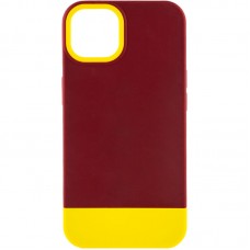 Чохол TPU+PC Bichromatic для Apple iPhone 12 Pro Max (6.7")  Brown burgundy / Yellow - 00000054814_7