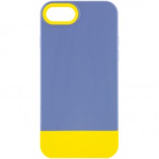 Чохол TPU+PC Bichromatic для Apple iPhone 7 / 8 / SE (2020) (4.7")  Blue / Yellow - 00000054818_5