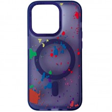 Чохол TPU+PC Flush with MagSafe для Apple iPhone 15 (6.1")  Dark purple - 00000072547_4