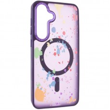 Чохол TPU+PC Flush with MagSafe для Samsung Galaxy S24+ / S25+  Dark purple - 00000078772_5