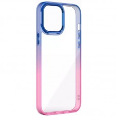 Чохол TPU+PC Fresh sip series для Xiaomi Redmi 9C  Рожевий / Синій - 00000055605_4