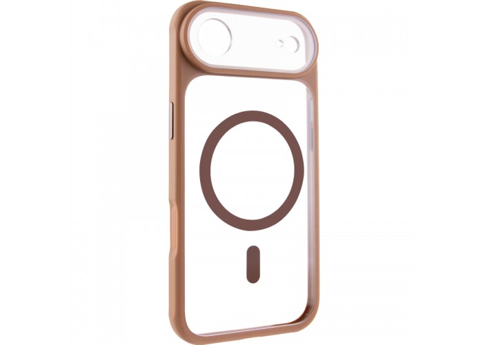 Чохол TPU+PC GETMAN Moon Clear with MagSafe для Apple iPhone 17 Air (6.5