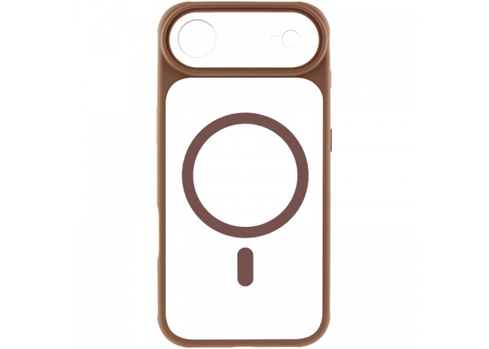 Чохол TPU+PC GETMAN Moon Clear with MagSafe для Apple iPhone 17 Air (6.5