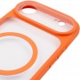 Чохол TPU+PC GETMAN Moon Clear with MagSafe для Apple iPhone 17 Air (6.5