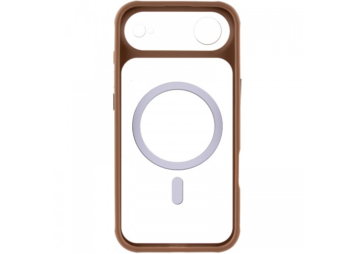 Чохол TPU+PC GETMAN Moon Clear with MagSafe для Apple iPhone 17 Air (6.5