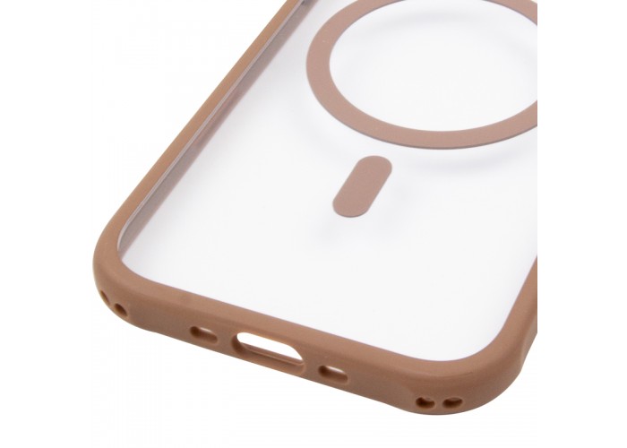 Чохол TPU+PC GETMAN Moon Clear with MagSafe для Apple iPhone 17 Air (6.5