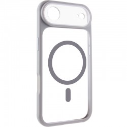 Чохол TPU+PC GETMAN Moon Clear with MagSafe для Apple iPhone 17 Air (6.5")  Grey - 00000084776_4