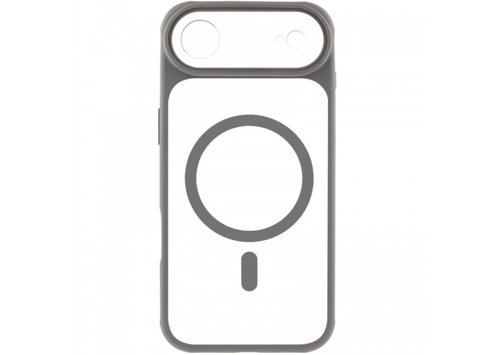 Чохол TPU+PC GETMAN Moon Clear with MagSafe для Apple iPhone 17 Air (6.5