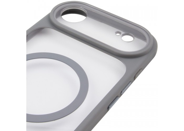 Чохол TPU+PC GETMAN Moon Clear with MagSafe для Apple iPhone 17 Air (6.5
