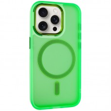 Чохол TPU+PC Lily with MagSafe для Apple iPhone 13 Pro (6.1")  Neon Green - 00000071764_9