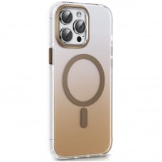 Чохол TPU+PC Shadow with MagSafe для Apple iPhone 15 Pro Max (6.7")  Quicksand gold - 00000075786_2