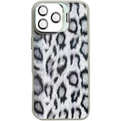 Чохол TPU+PC Wild Leopard with MagSafe and Lens для Apple iPhone 16 Pro (6.3")  Grey - 00000085172_3