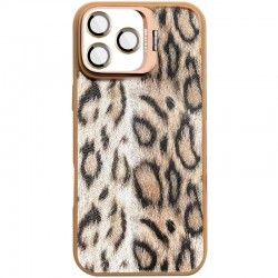 Чохол TPU+PC Wild Leopard with MagSafe and Lens для Apple iPhone 16 Pro Max (6.9")  Brown - 00000085173_2
