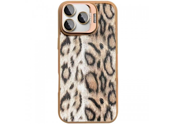 Чохол TPU+PC Wild Leopard with MagSafe and Lens для Apple iPhone 16 Pro Max (6.9