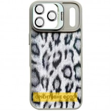 Чохол TPU+PC Wild Leopard with MagSafe and Lens для Apple iPhone 17 Air (6.5")  Grey - 00000085175_3