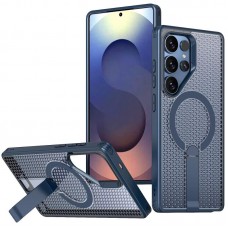 Чохол TPU Breeze with MagSafe stand для Samsung Galaxy S26 Ultra  Blue - 00000084882_2